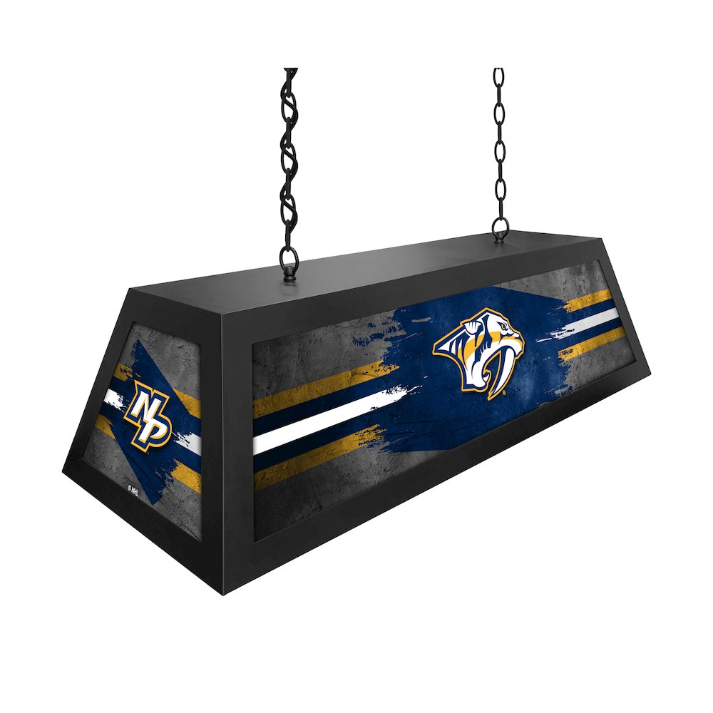 Nashville Predators Long Box Billiard Light. Picture 2