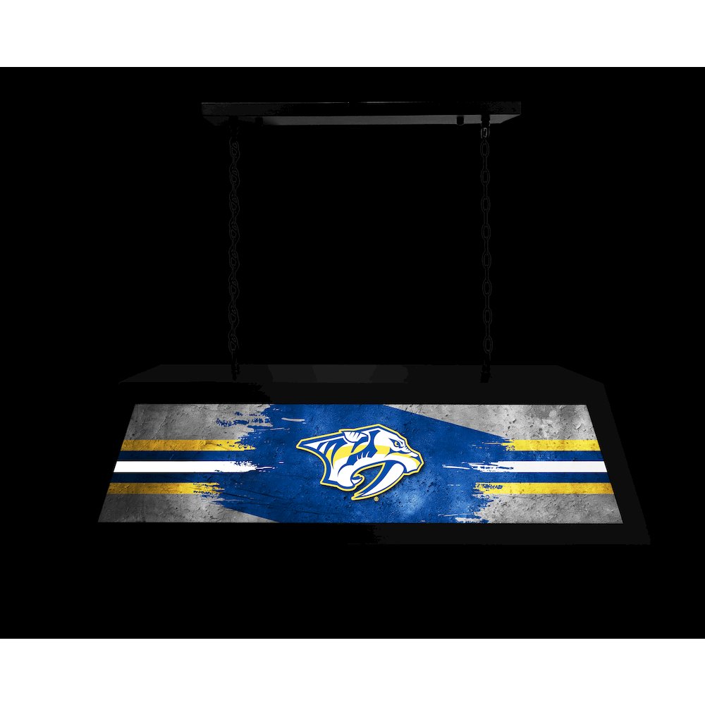 Nashville Predators Long Box Billiard Light. Picture 4