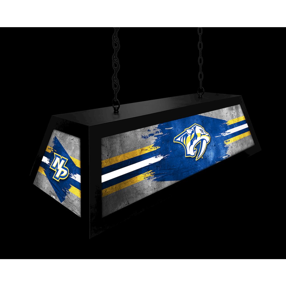 Nashville Predators Long Box Billiard Light. Picture 5