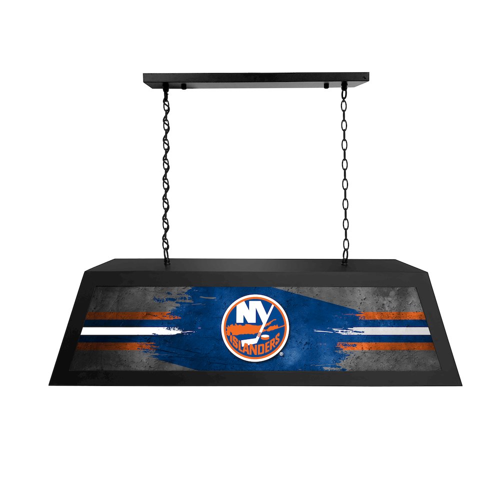 New York Islanders Long Box Billiard Light. Picture 1