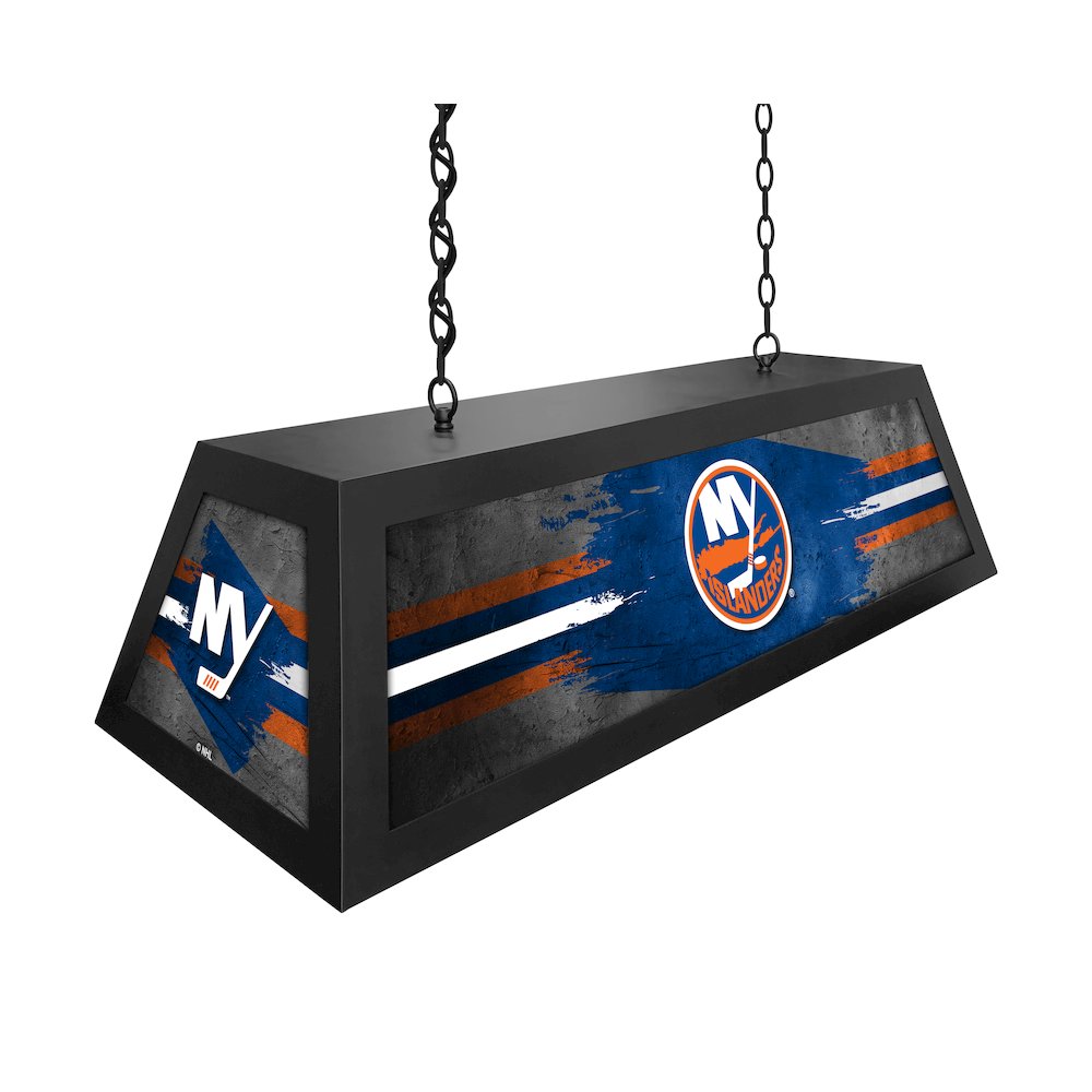 New York Islanders Long Box Billiard Light. Picture 2