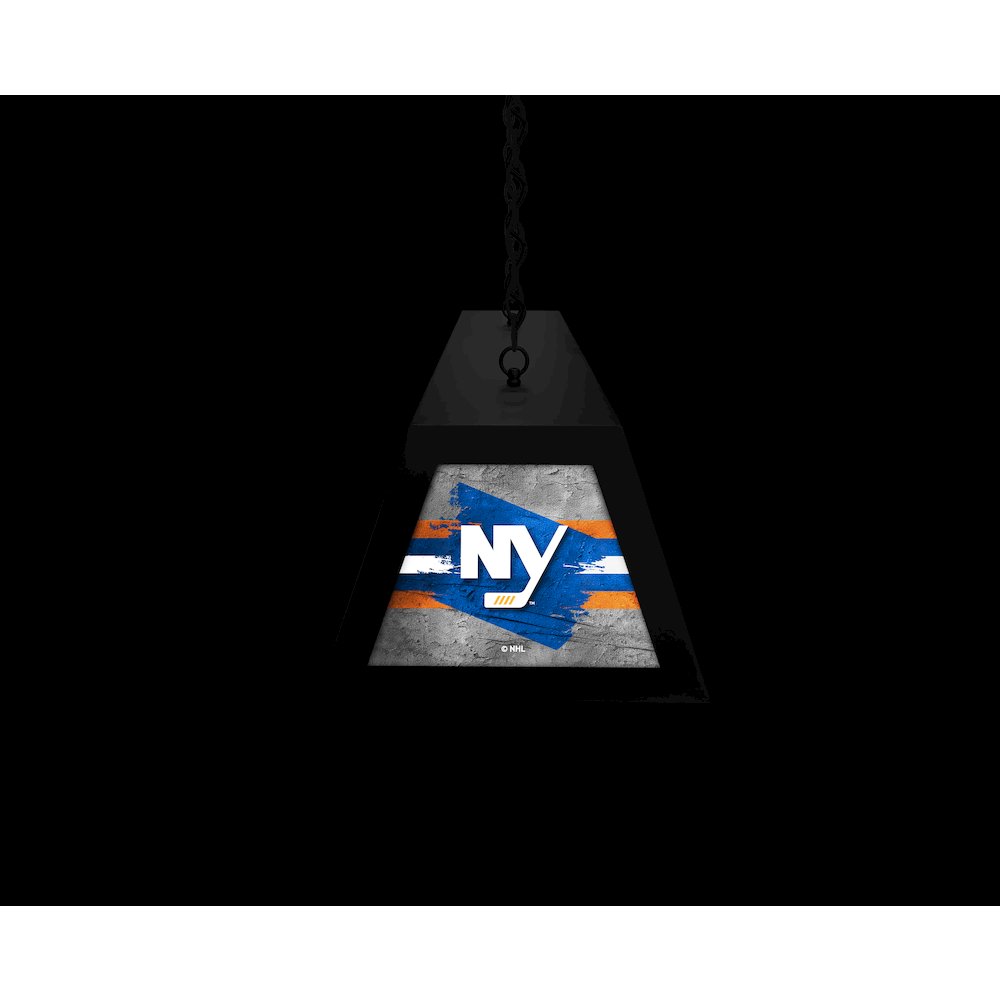 New York Islanders Long Box Billiard Light. Picture 6