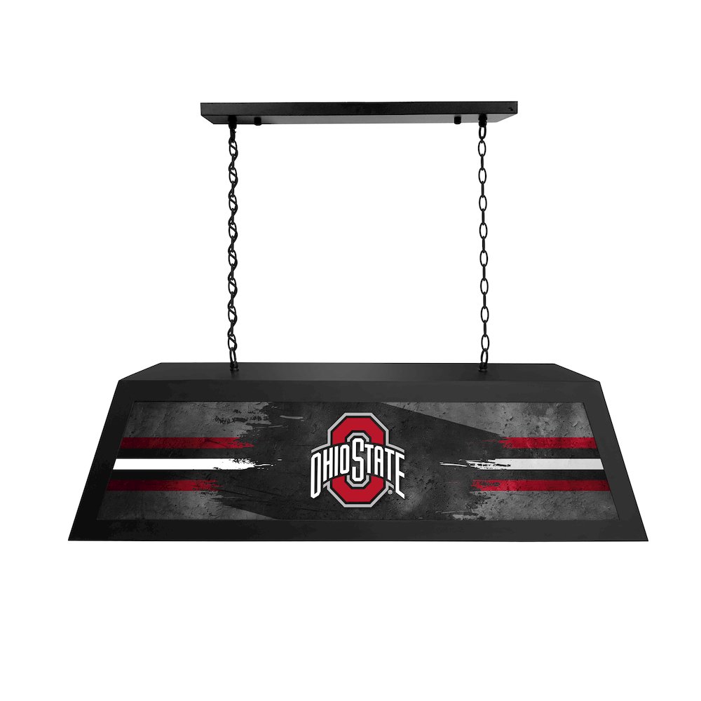 Ohio State University Long Box Billiard Light. Picture 1