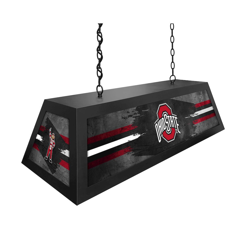 Ohio State University Long Box Billiard Light. Picture 2