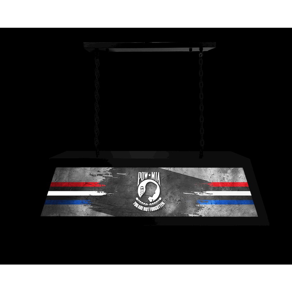 POW/MIA Long Box Billiard Light. Picture 4