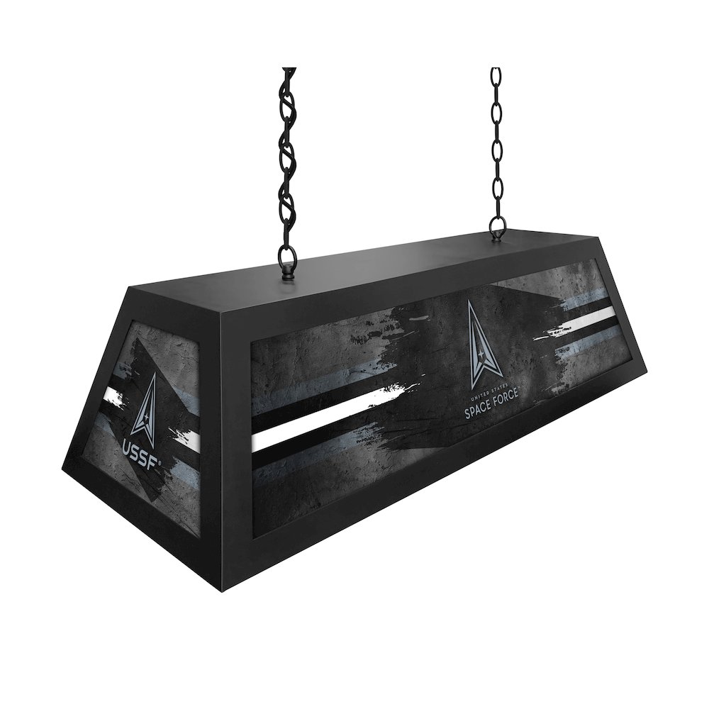 United States Space Force Long Box Billiard Light. Picture 2