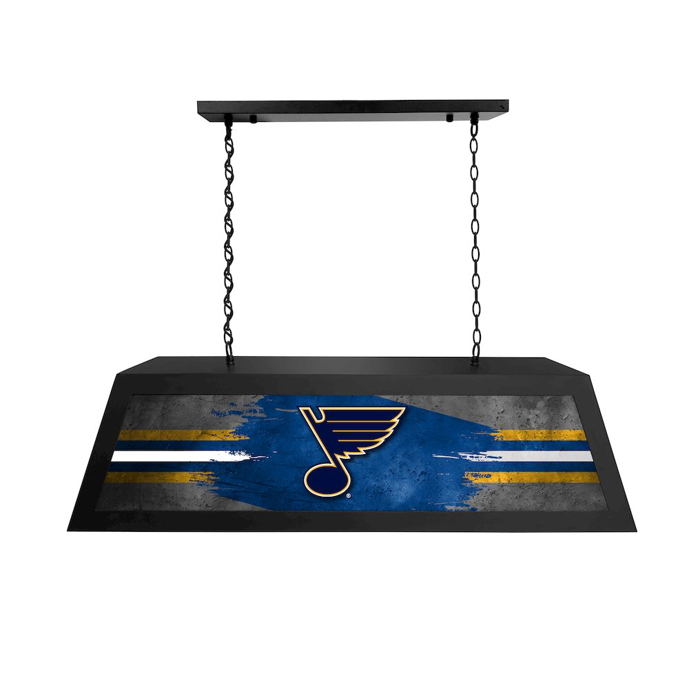 St Louis Blues Long Box Billiard Light. Picture 1