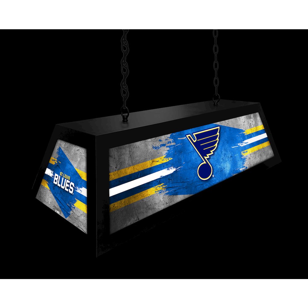 St Louis Blues Long Box Billiard Light. Picture 5