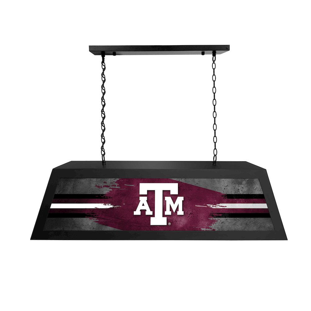 Texas A&M Long Box Billiard Light. Picture 1