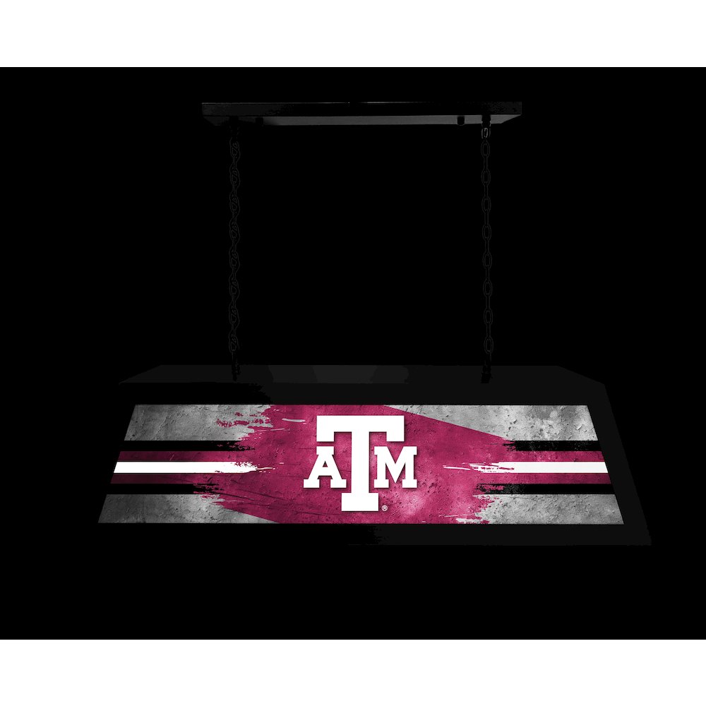 Texas A&M Long Box Billiard Light. Picture 4