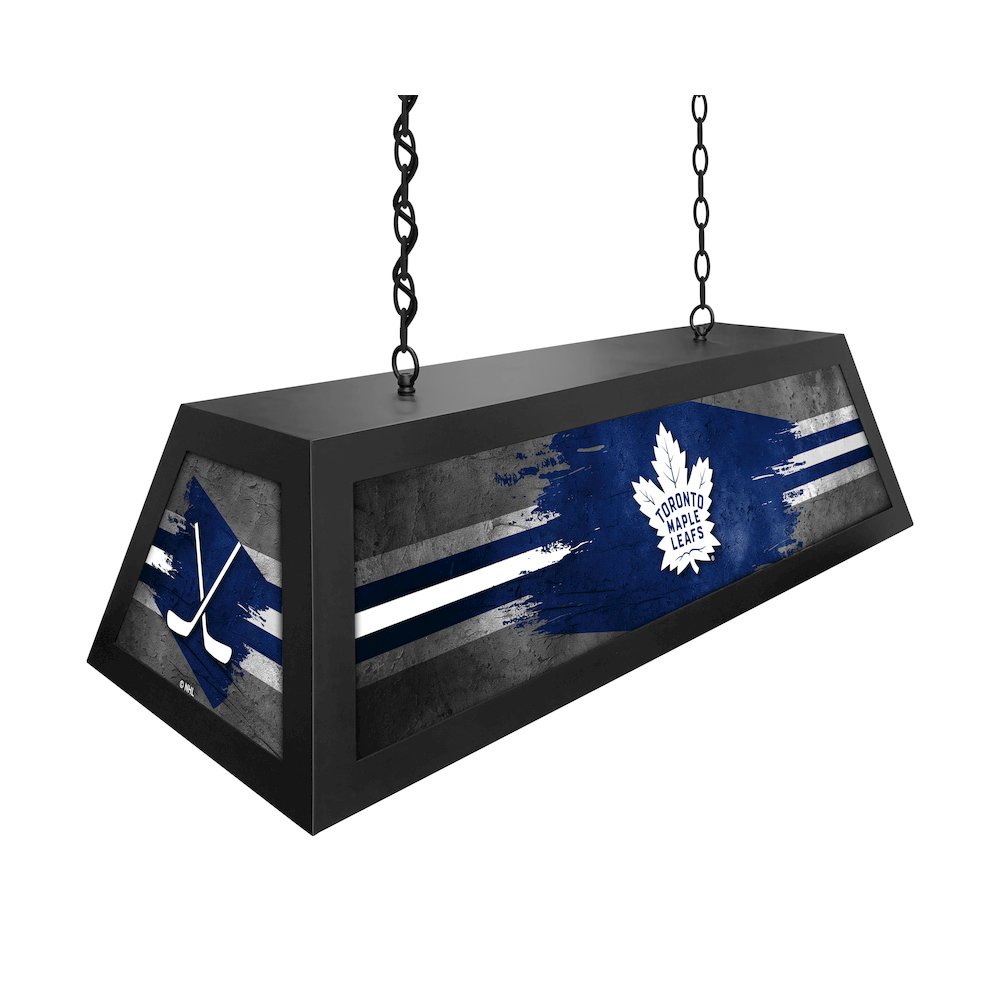 Toronto Maple Leafs Long Box Billiard Light. Picture 2