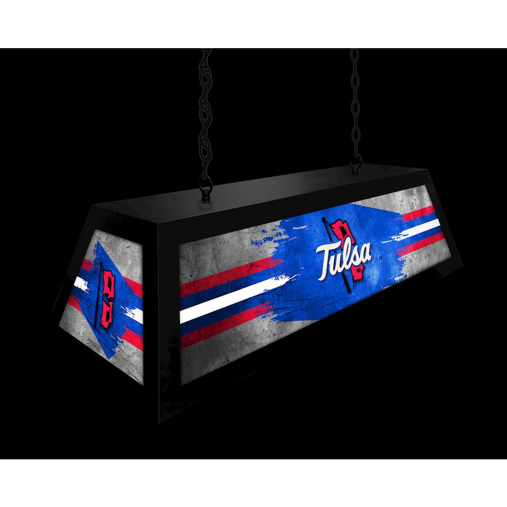 University of Tulsa Long Box Billiard Light. Picture 5