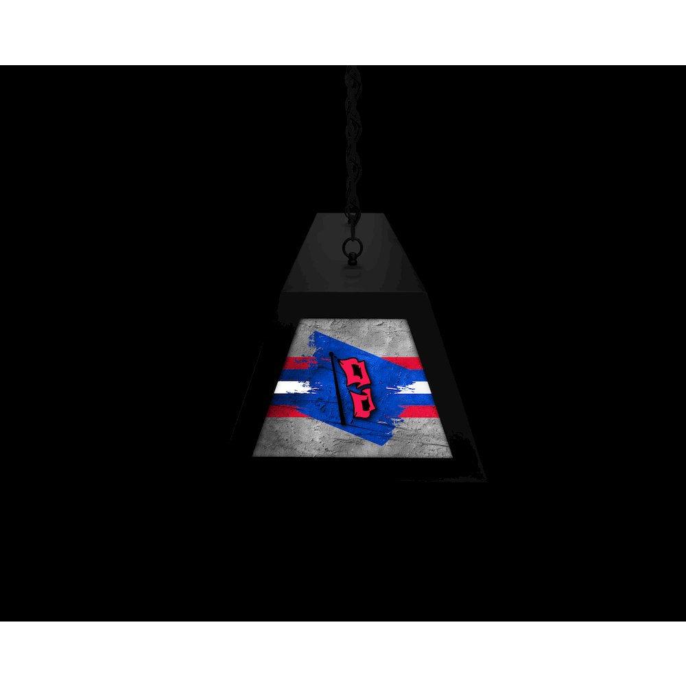 University of Tulsa Long Box Billiard Light. Picture 6