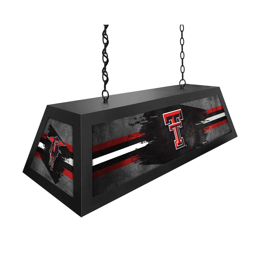 Texas Tech University Long Box Billiard Light. Picture 2