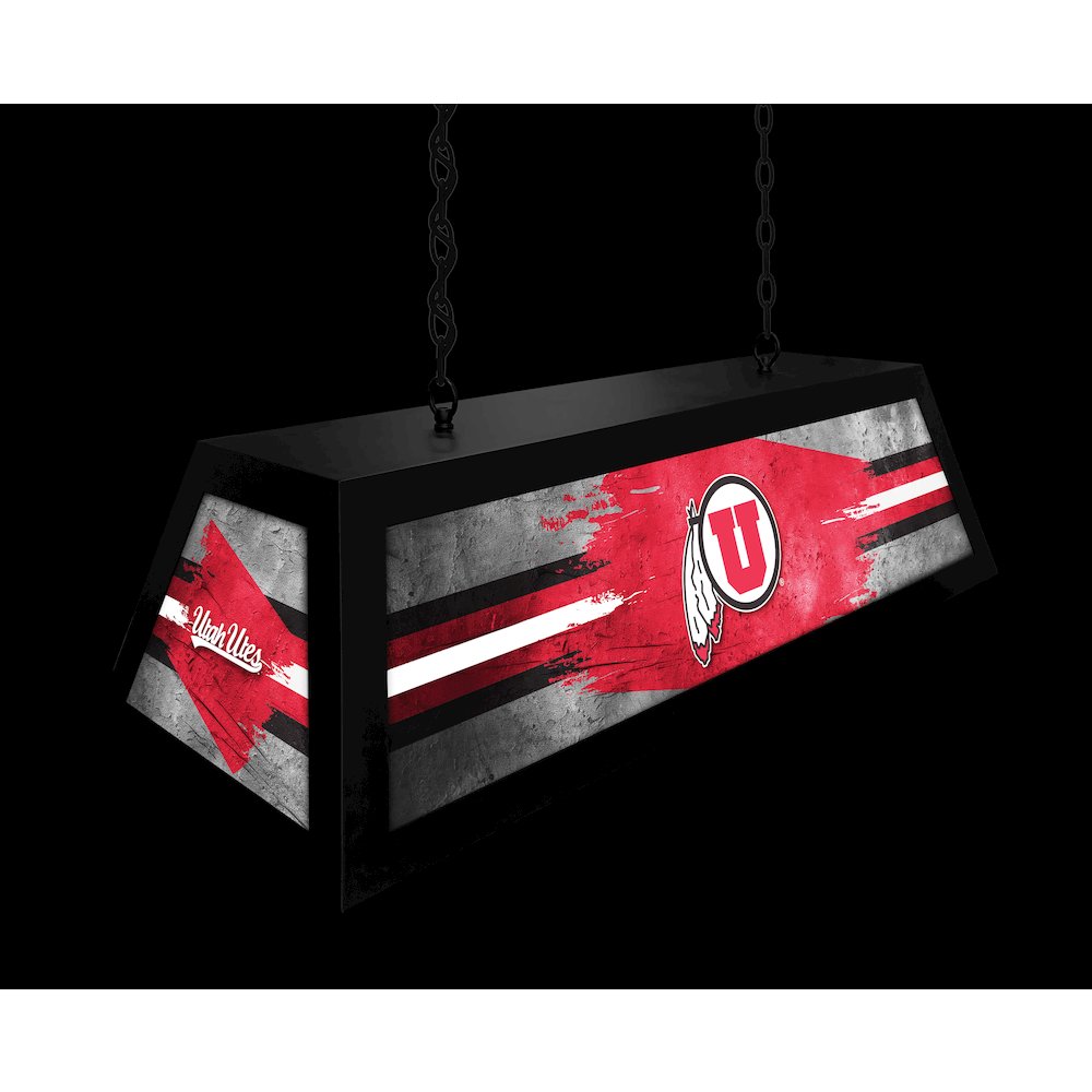 University of Utah Long Box Billiard Light. Picture 5