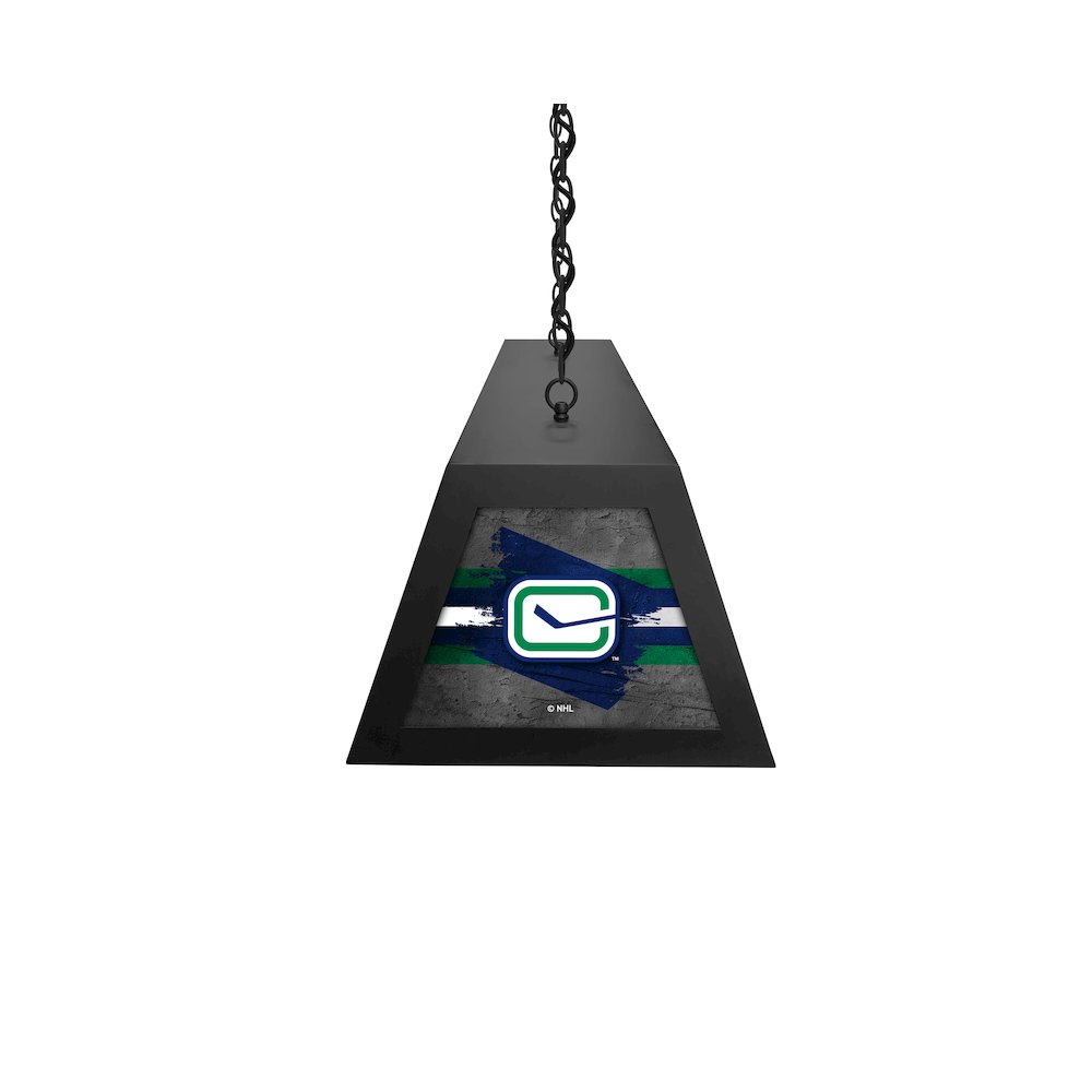 Vancouver Canucks Long Box Billiard Light. Picture 3