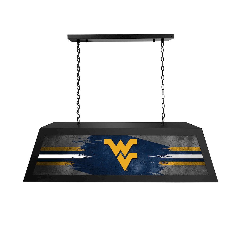 West Virginia University Long Box Billiard Light. Picture 1