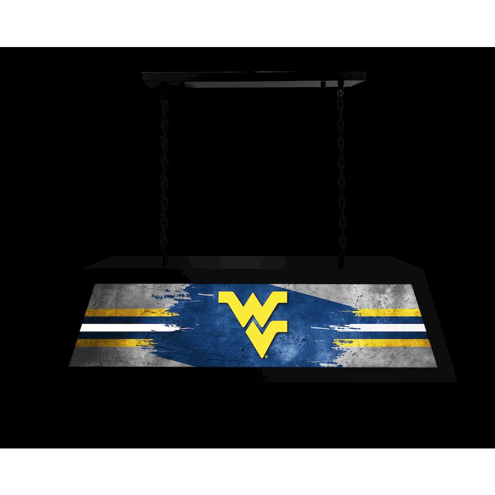 West Virginia University Long Box Billiard Light. Picture 4