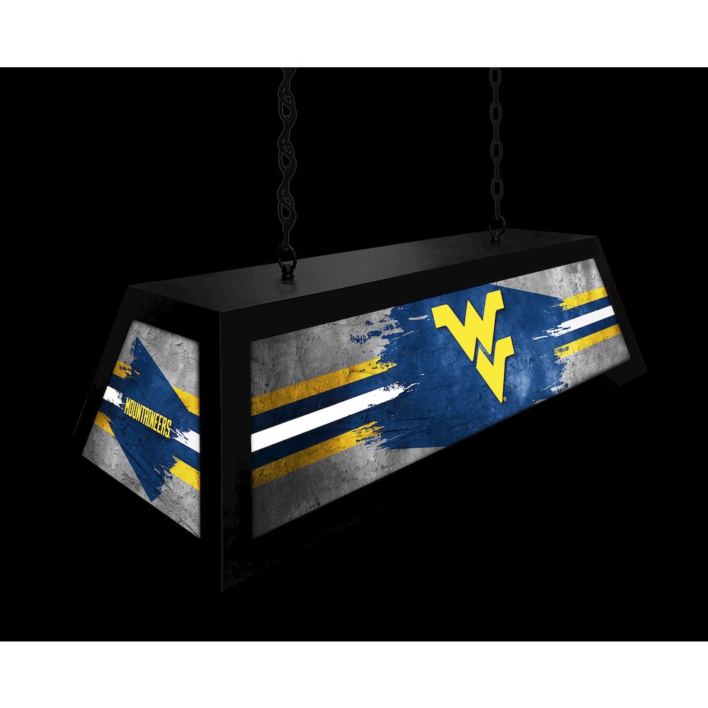 West Virginia University Long Box Billiard Light. Picture 5