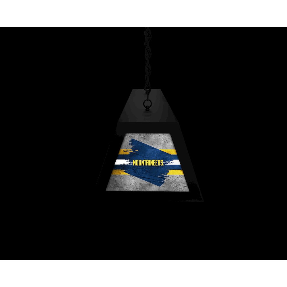 West Virginia University Long Box Billiard Light. Picture 6