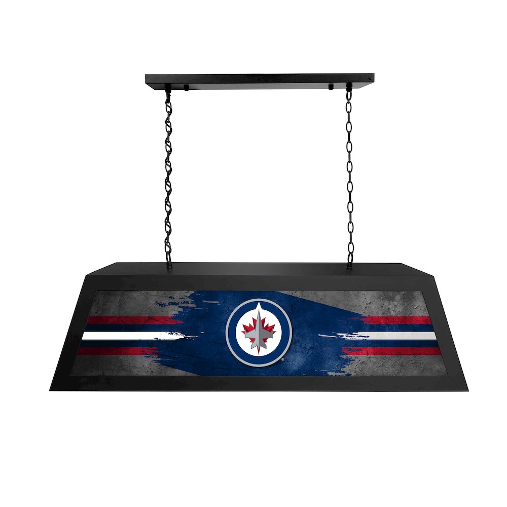 Winnipeg Jets Long Box Billiard Light. Picture 1