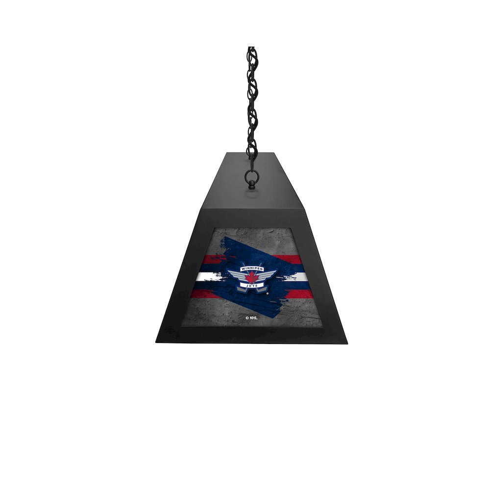 Winnipeg Jets Long Box Billiard Light. Picture 3