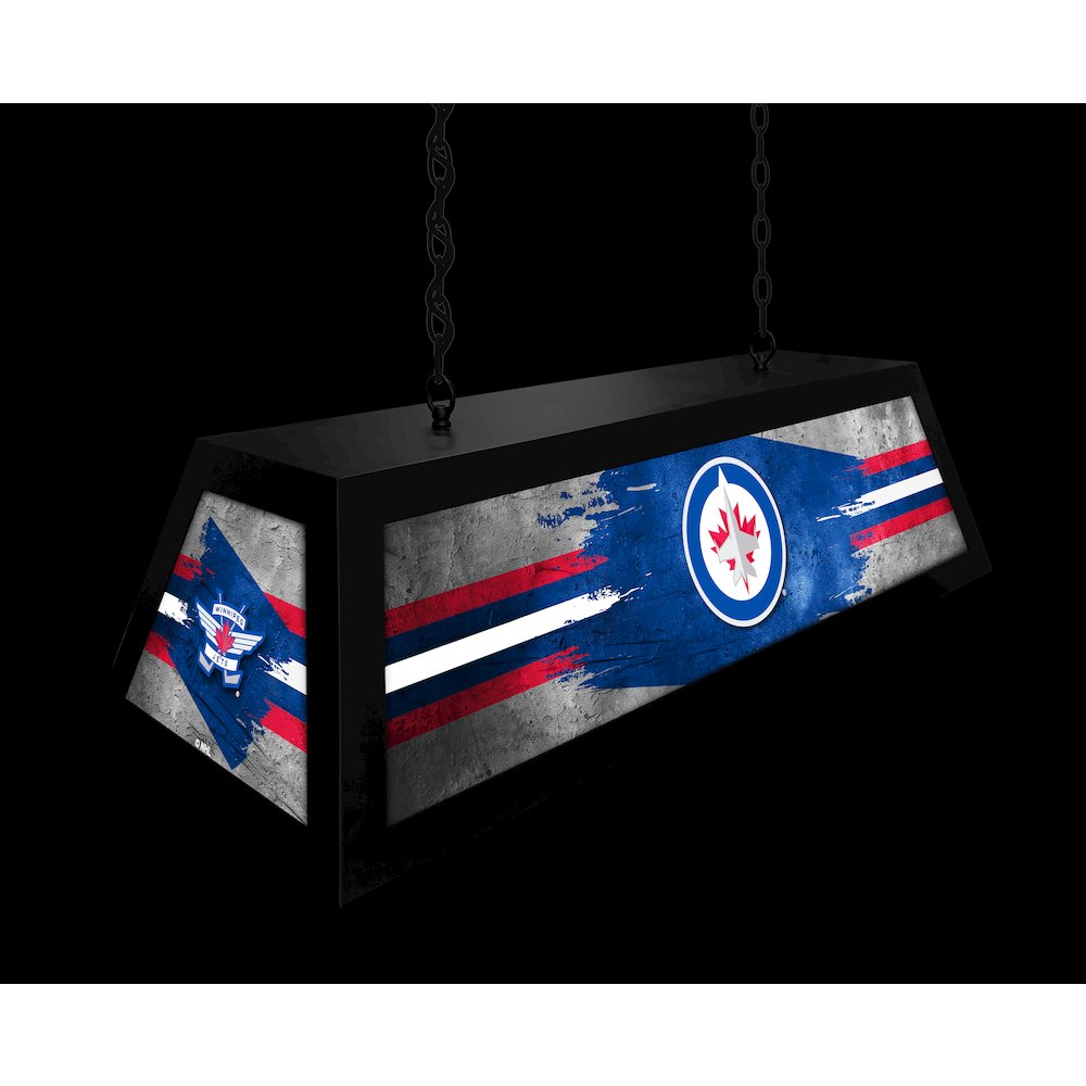 Winnipeg Jets Long Box Billiard Light. Picture 5
