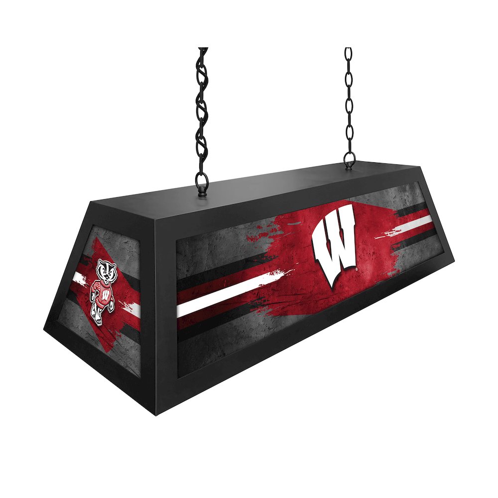 University of Wisconsin Long Box Billiard Light. Picture 2
