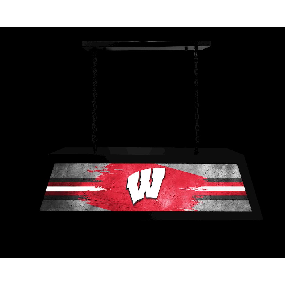 University of Wisconsin Long Box Billiard Light. Picture 4