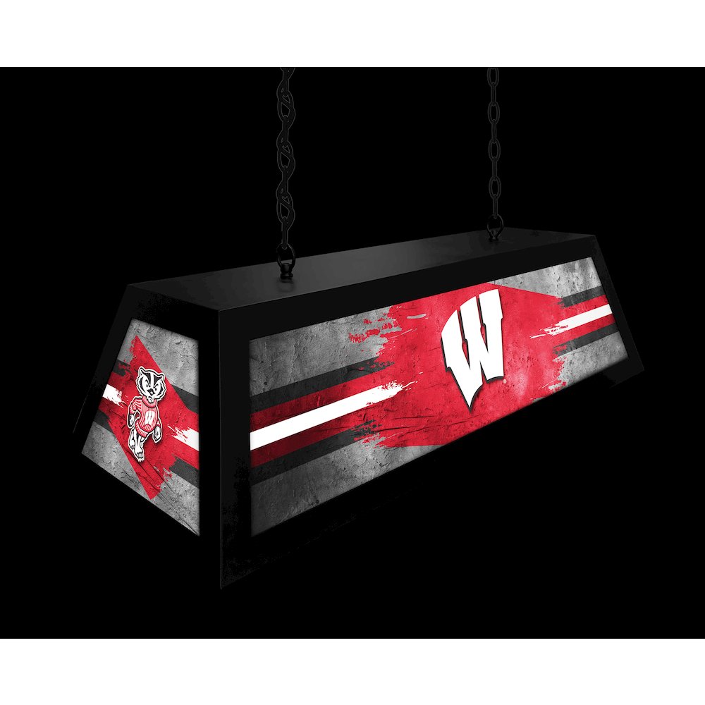 University of Wisconsin Long Box Billiard Light. Picture 5