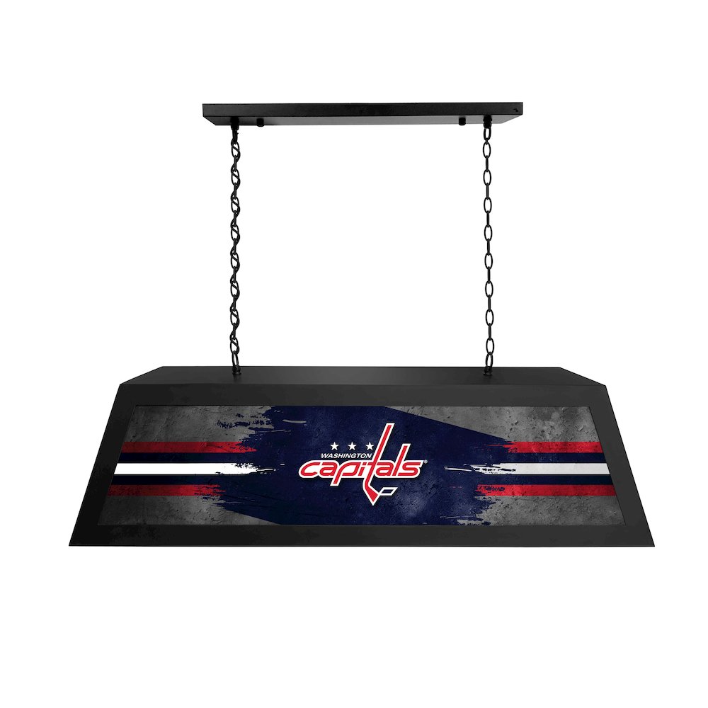 Washington Capitals Long Box Billiard Light. Picture 1