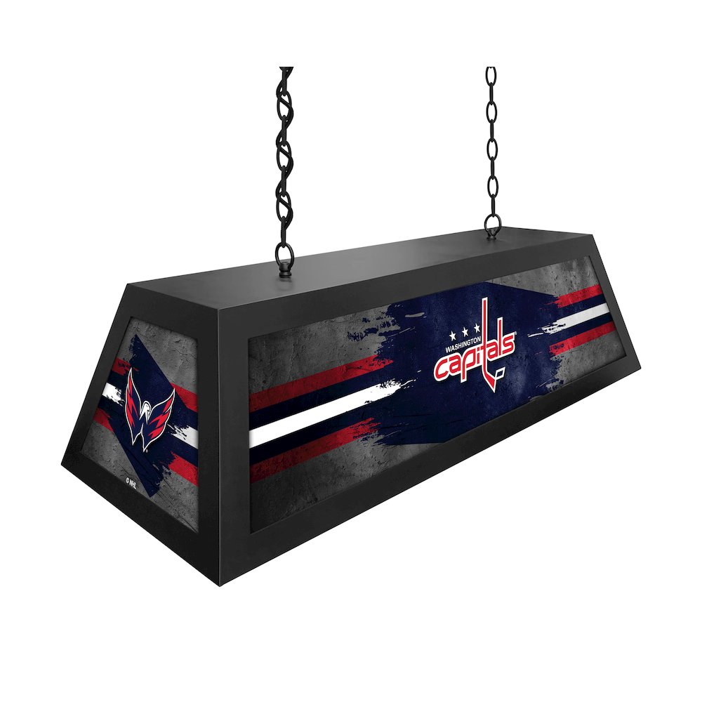 Washington Capitals Long Box Billiard Light. Picture 2