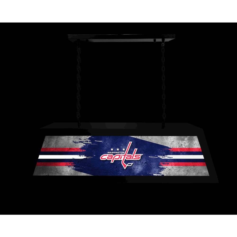 Washington Capitals Long Box Billiard Light. Picture 4