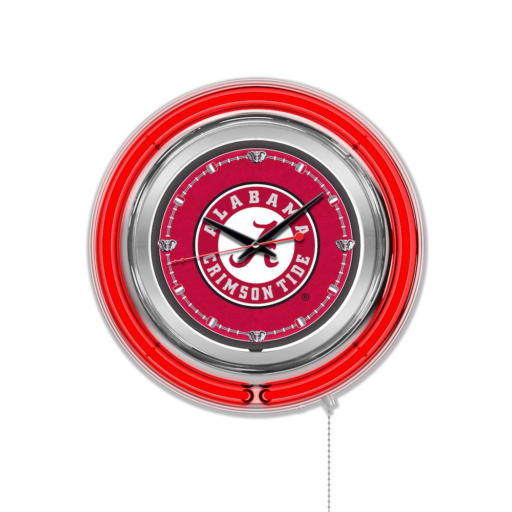 Alabama Neon Clock. Picture 1