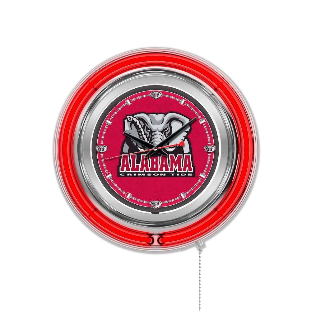 Alabama Neon Clock. Picture 1