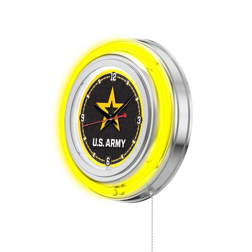 U.S. Army Neon Clock. Picture 2