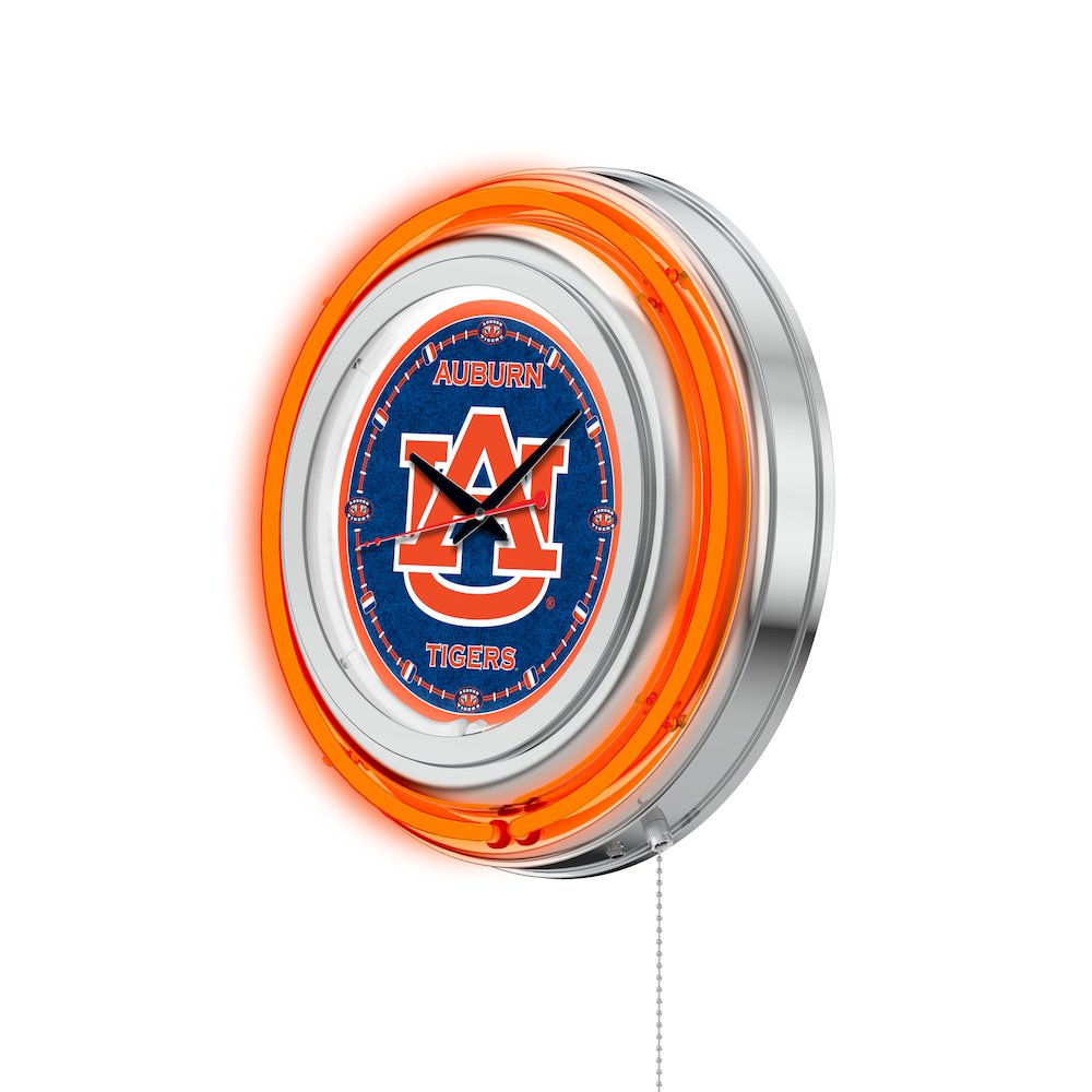 Auburn Neon Clock. Picture 2
