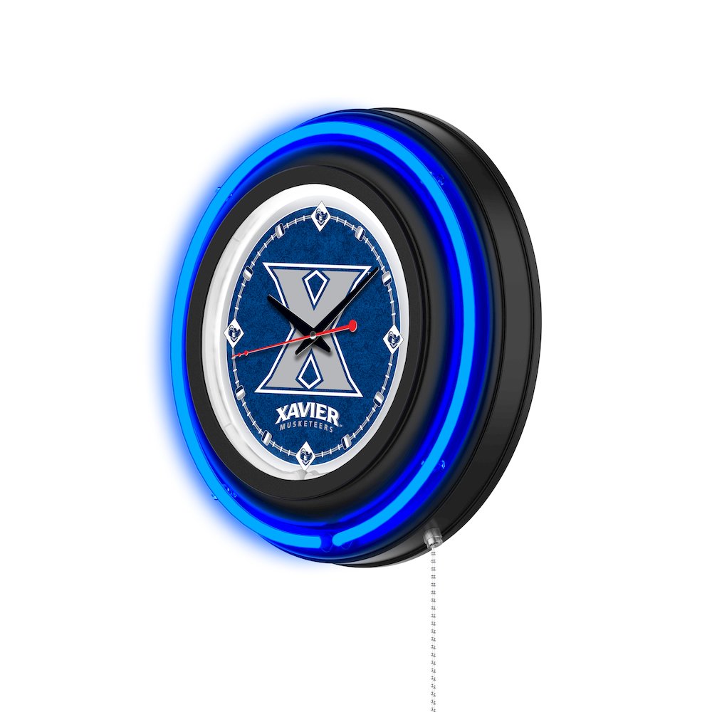 Xavier 15" Double Neon Wall Clock. Picture 2