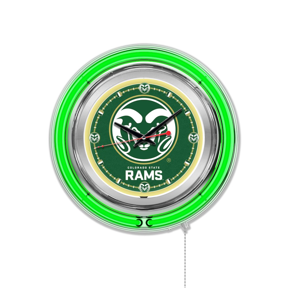 Colorado State Neon Clock. Picture 1