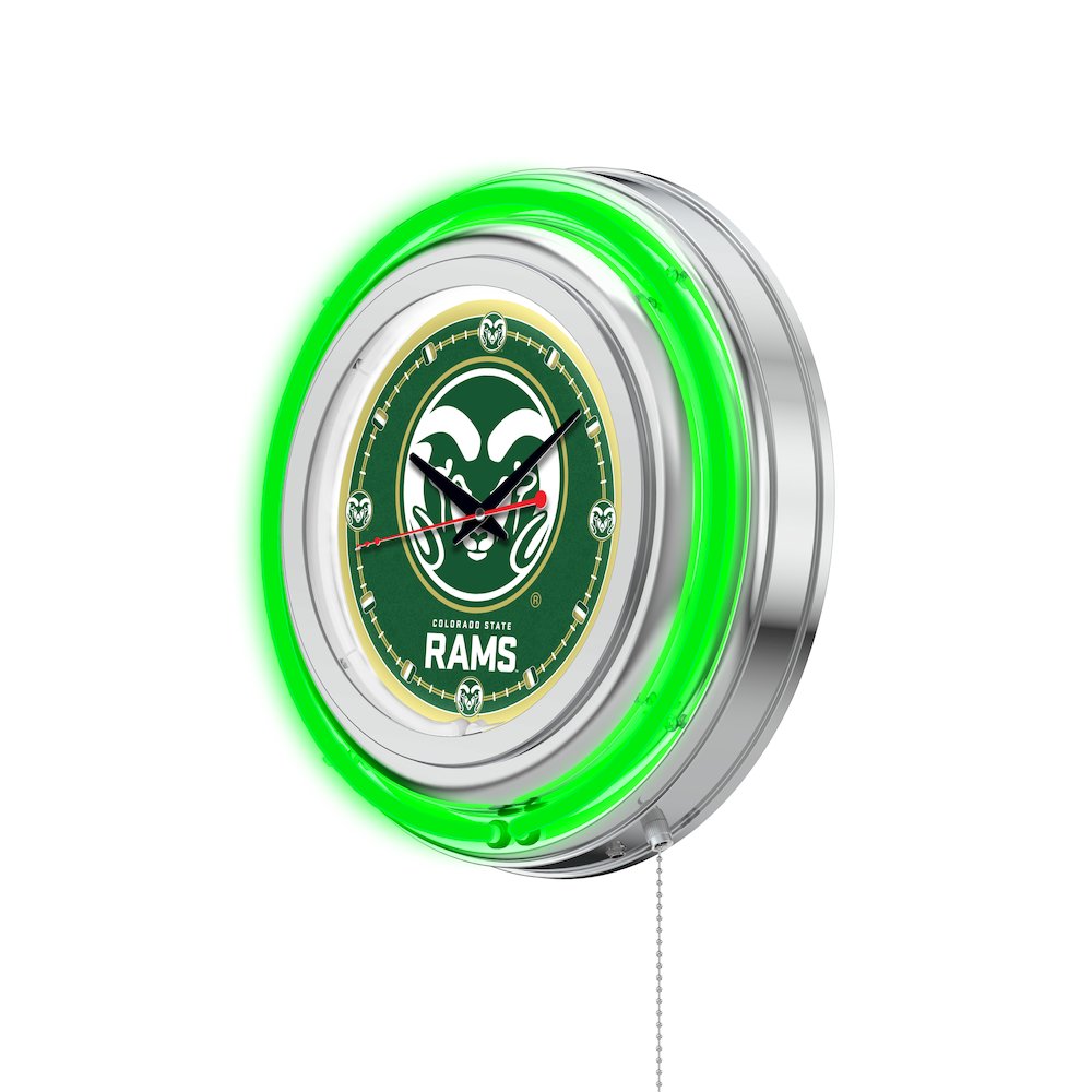 Colorado State Neon Clock. Picture 2