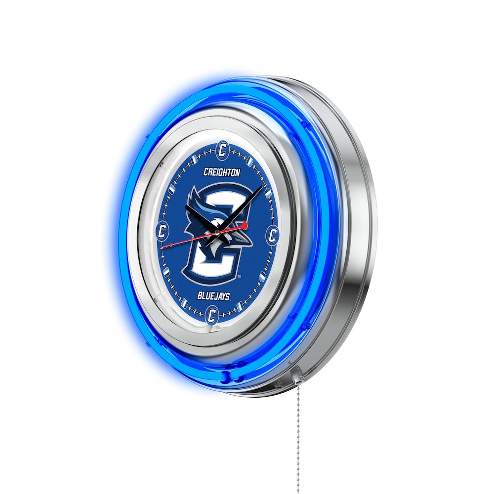 Creighton Neon Clock. Picture 2