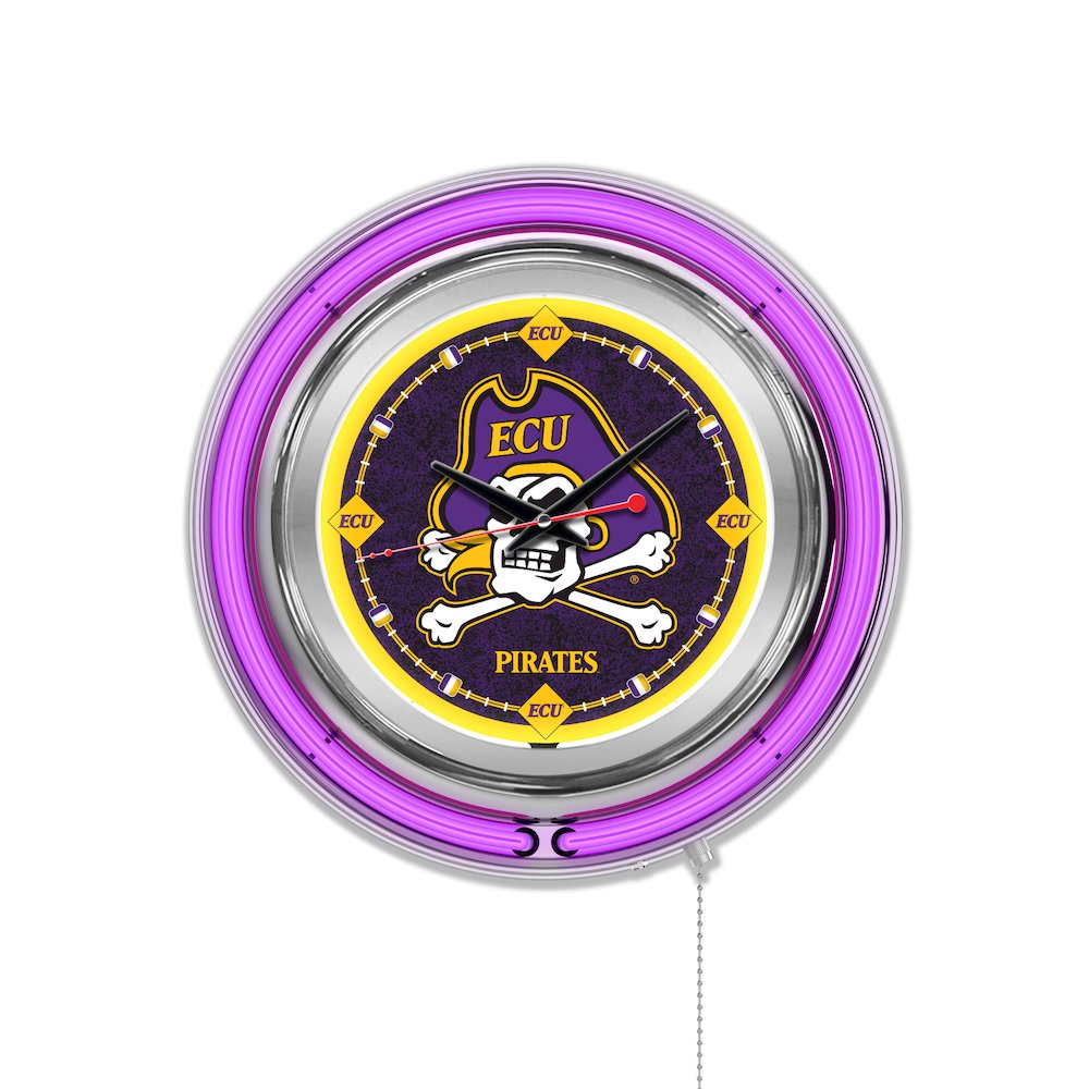 East Carolina Neon Clock. Picture 1