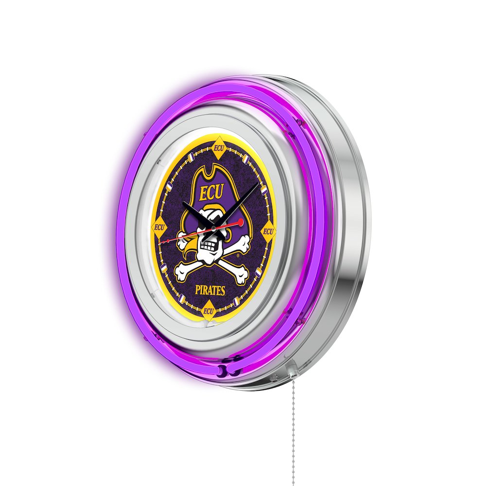 East Carolina Neon Clock. Picture 2