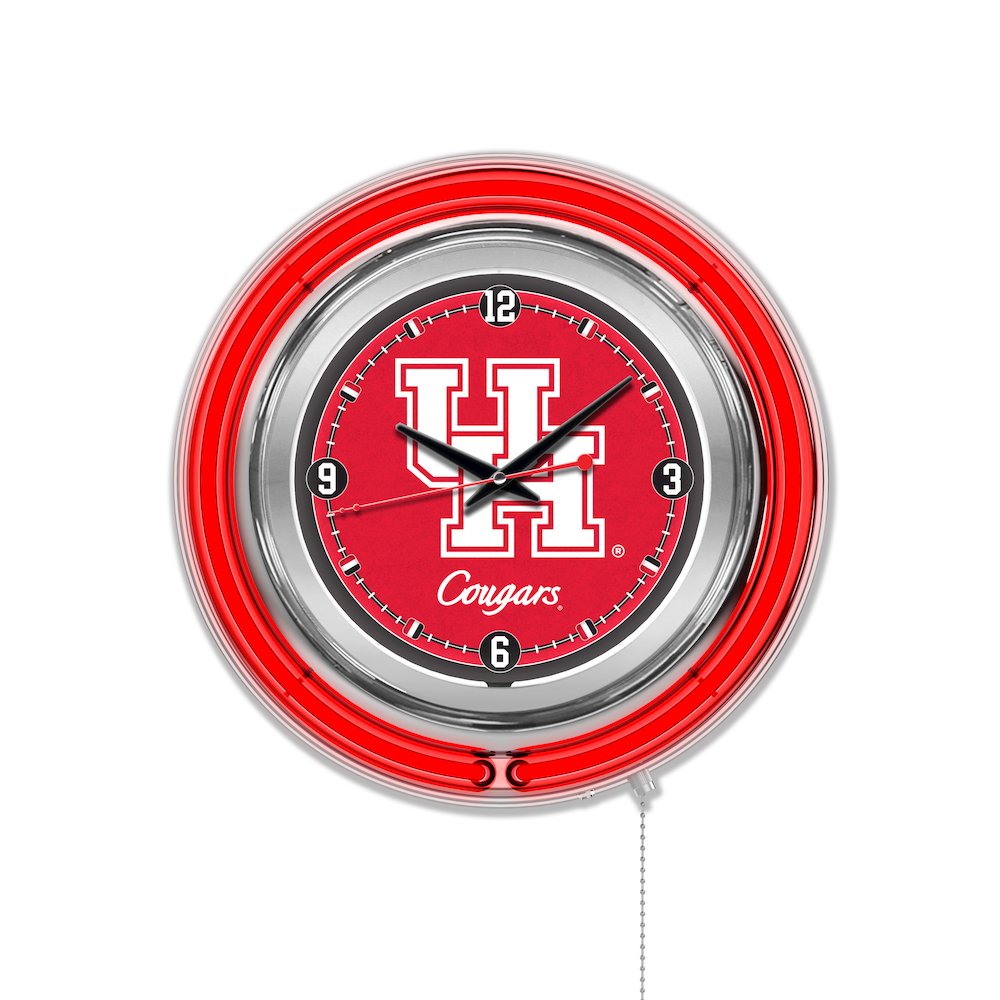 Houston Neon Clock. Picture 1