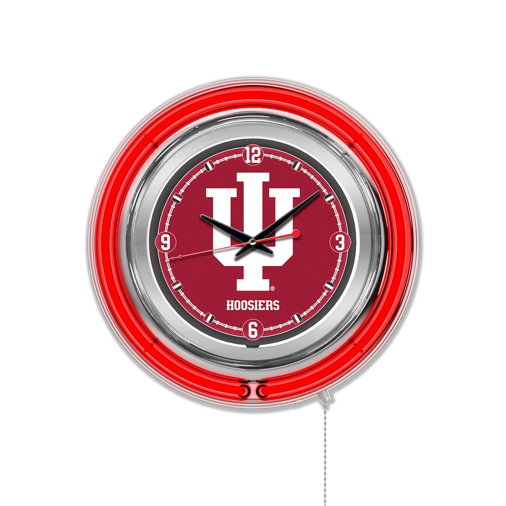 Indiana Neon Clock. Picture 1
