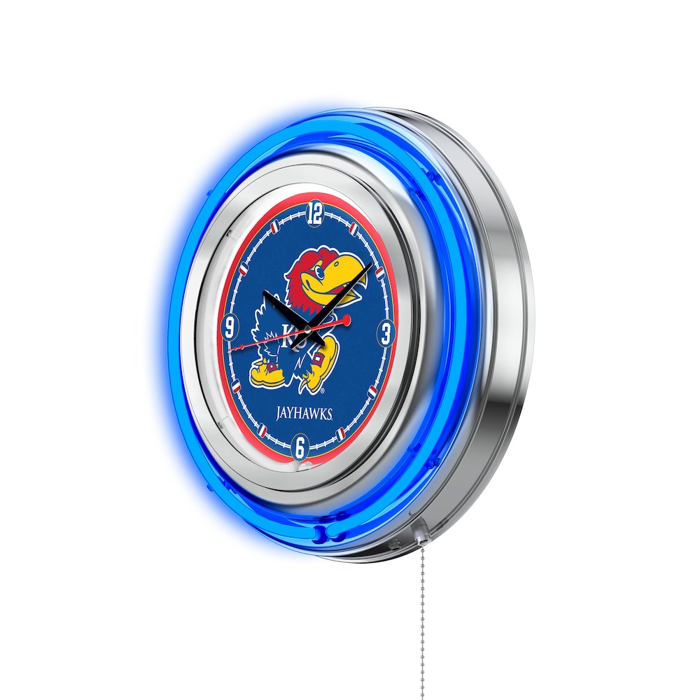 Kansas Neon Clock. Picture 2