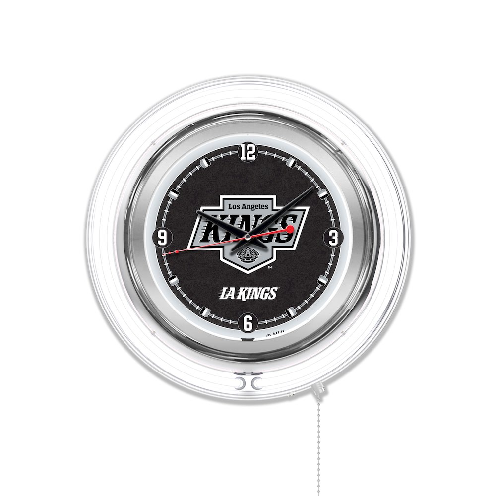 Los Angeles Kings Neon Clock. Picture 1