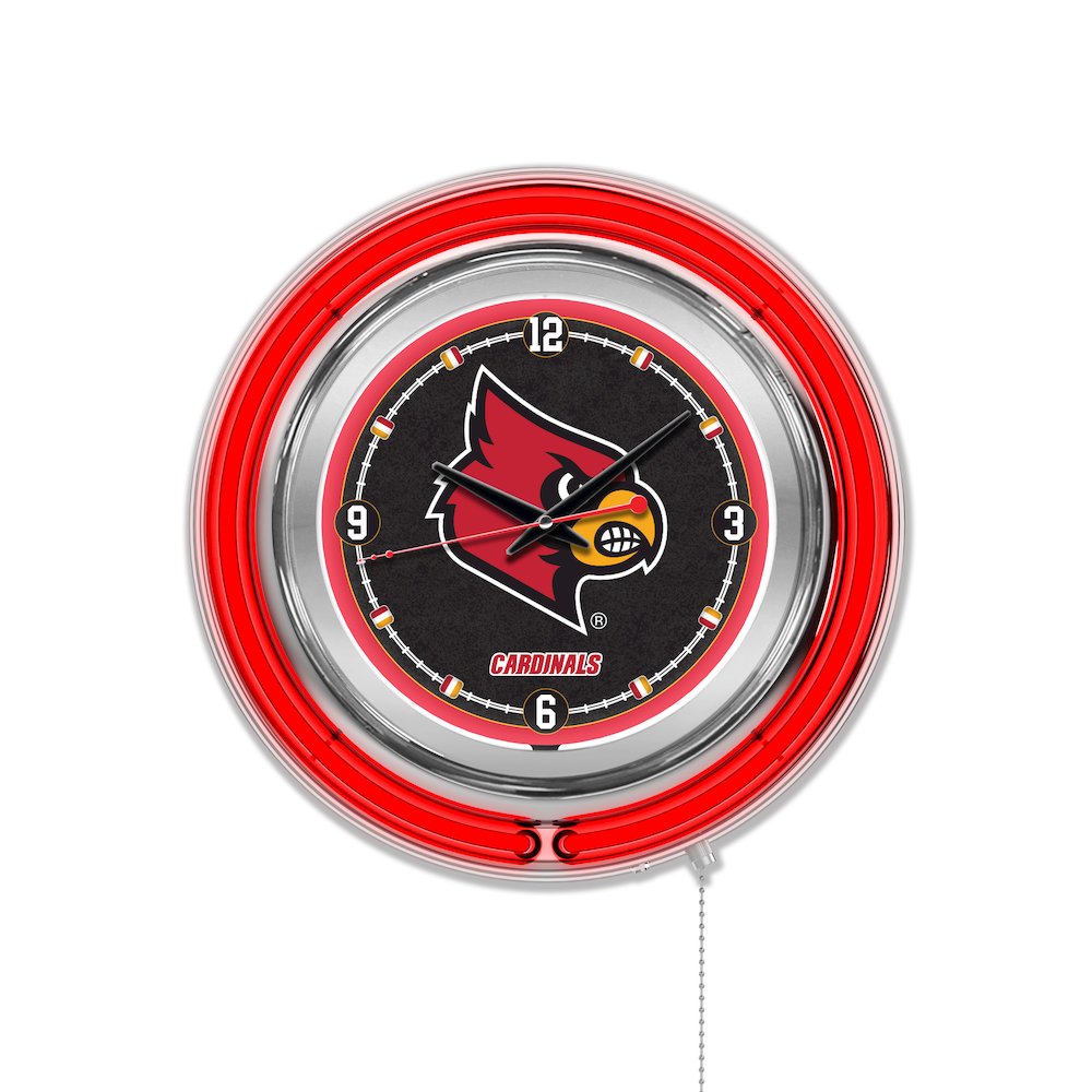 Louisville Neon Clock. Picture 1