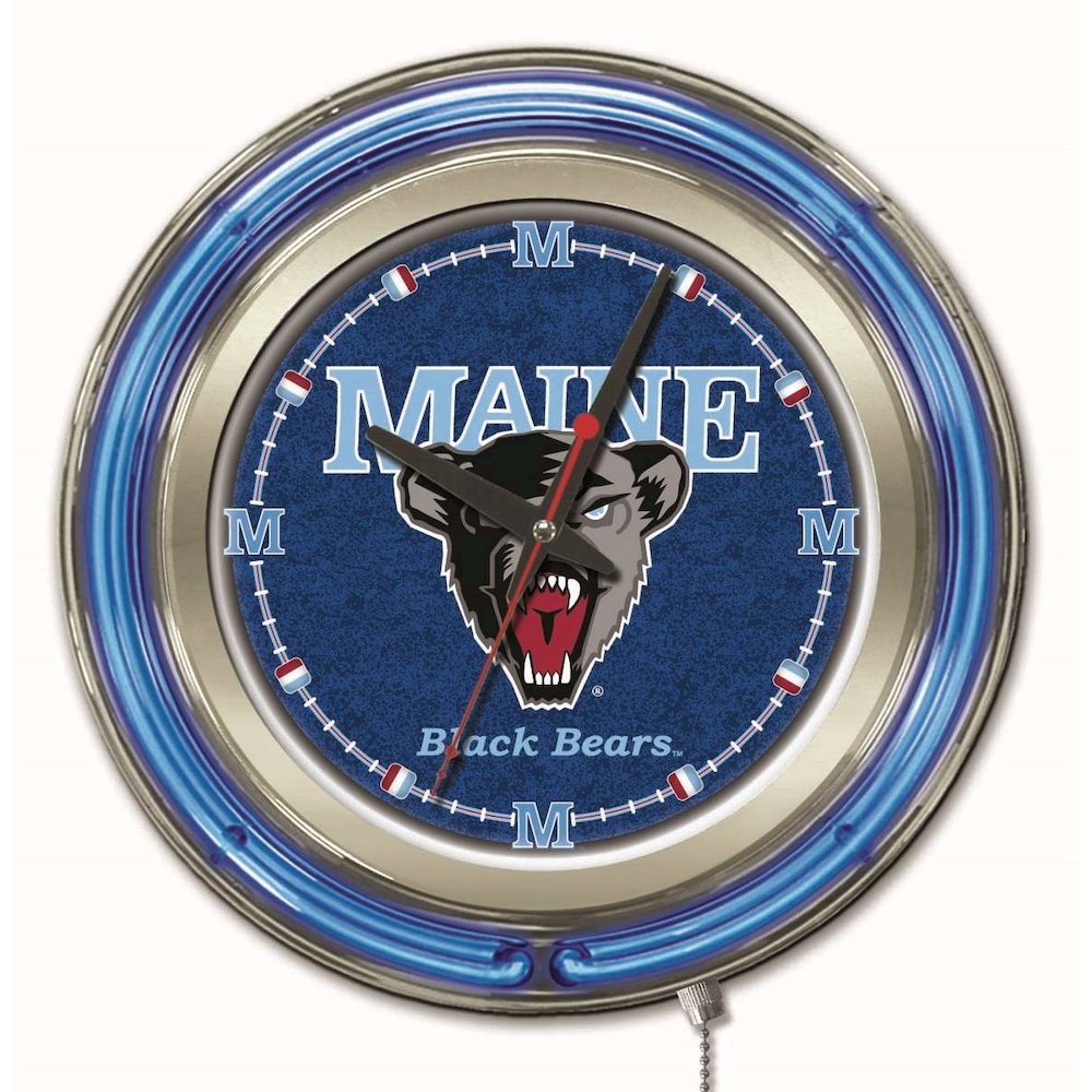 Maine Neon Clock. Picture 1