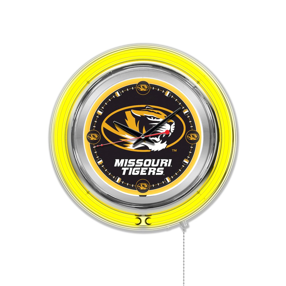Missouri Neon Clock. Picture 1